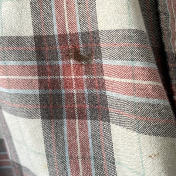 Bleached Ombré Flannel Shirt - Picture 3 of 7